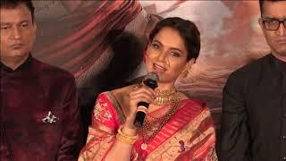 Bollywood's Kangana Ranaut launches trailer of historical drama 'Manikarnika' in Mumbai