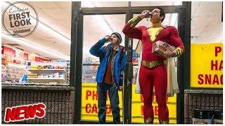 Shazam! reveals Zachary Levi’s costume in first official photo!!!! (Director's take on the costume)