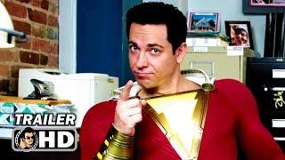 SHAZAM "Secret Lair" TV Spot Trailer NEW (2019) Zachary Levi DC Superhero Movie HD