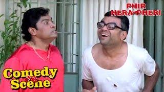 Johnny Lever & Paresh Rawal Funny Argument- Comedy Scene | Phir Hera Pheri | Hindi Film
