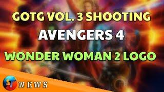 ST_NEWS #01 - GOTG VOL. 3 Shooting , Wonder Woman 2 Logo, Avengers 4, Deadpool R-Rated ETC.