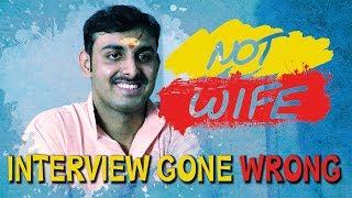 Interview Gone Wrong | NOT WIFE | Comedy Short Film | A film by Yogesh Sharma | 9D Production