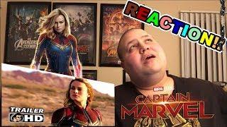 CAPTAIN MARVEL "Join The Avengers" TV Spot Trailer (2019) Marvel Superhero Movie HD REACTION!!