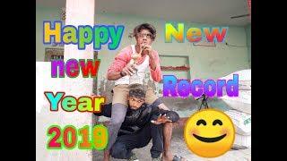 Happy new year 2019 new year new record comedy  Sanjeet Raja funny video