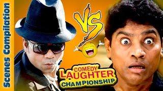 Johnny Lever Comedy Scenes VS Rajpal Yadav Comedy Scenes (HD) - Comedy Laughter Championship