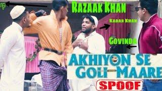 Akhiyon Se Goli Maare SPOOF | COMEDY MOVIE | Hindi Movie | Govinda | Kadar Khan | Razaak khan |
