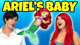 ARIEL’S MERMAID BABY. (Will Ursula Find  Out?) Totally TV