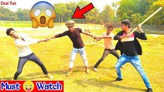 Must Watch New Funny????????Comedy Video 2019 || Episode 63 || Try ✔️Not To Laugh by Desi Fun | Desi