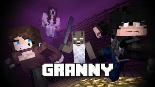 Granny Horror Movie (Full part) - minecraft animation