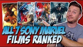 All 7 Sony Marvel Films Ranked (w/ Venom & Spider-Man)