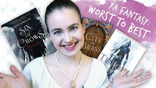 WORST TO BEST | Every YA Fantasy I've Ever Read | ivymuse