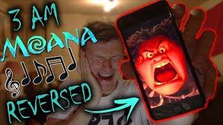*SCARY* DO NOT PLAY THE MOANA SOUNDTRACK IN REVERSE AT 3 AM (THIS IS WHY)