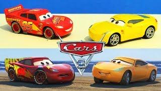 Disney Cars 3 : Fireball Beach Scene Reenactment Comparison - StopMotion
