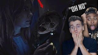 REACTING TO THE MOST SCARY SHORT FILMS ON YOUTUBE