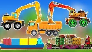 Good Vs Evil Ships | Scary Sea Vehicles | Monster Truck Cartoon for Kids | Tom Tow Truck Fire Truck