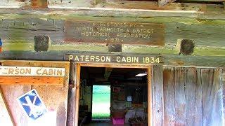 INSIDE DAN PATTERSON'S CABIN - MISSED THE HISTORICAL SHOW