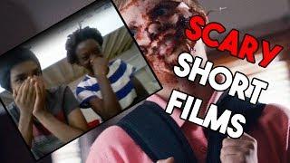 REACTING TO SCARY SHORT FILMS!