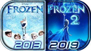 EVOLUTION of FROZEN movies tv series (2013-2019)⛄ Frozen 2 movie full official teaser trailer  2019