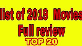 2019 movies Bollywood List by Bollywood news