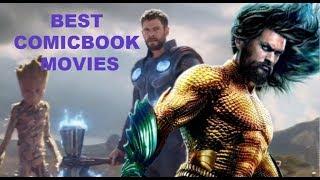 ALL BEST COMIC BOOK MOVIES RANKED 2018! TOP 7 SUPERHERO MOVIES OF 2018 WORST TO BEST!
