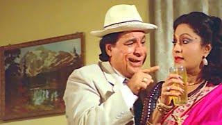 Kader khan and Bindu Comedy Scene from Hamara Pariwar || Bollywood Action Hindi Movie