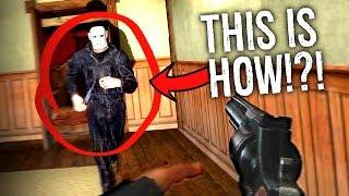 How to KILL MICHEAL MYERS... in the NEW Halloween Film Horror Game!?! (Halloween Horror Roleplay)