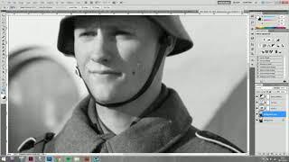 WWIIH&R: Can you make digital reenactment photos look like film? (Photoshop tutorial)
