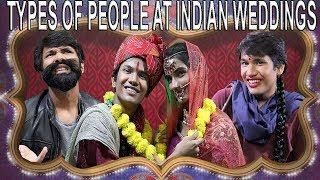 TYPES OF PEOPLE AT INDIAN WEDDINGS | COMEDY VIDEO || MOHAK MEET || PANKHI