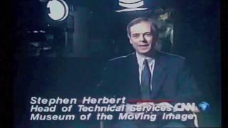 CNN, cinema centenary 1995. First screenings. MOMI London.