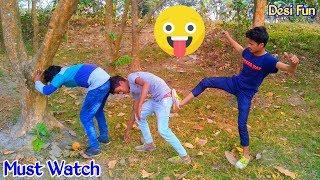 Must Watch New Funny????????Comedy Video 2019 || Episode 54 || Try ✔️Not To Laugh by Desi Fun | Desi