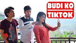 Budi Ko TikTok|Buda Vs Budi | Nepali Comedy Short Film| SNS Entertainment
