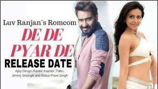 Ajay Devgn Upcoming Romantic Comedy Movie, De De Pyar De Release Date, Ajay Devgn, Rakul Preet, Tabu
