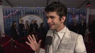 Mary Poppins Returns LA World Premiere - Itw Ben Whishaw (official video)