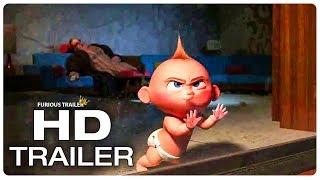INCREDIBLES 2 All Movie Clips + Trailer (2018)
