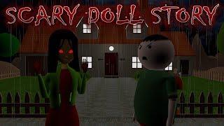 SCARY DOLL STORY || ANIMATED IN HINDI || MAKE JOKE HORROR