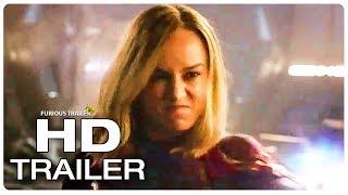CAPTAIN MARVEL Trailer #6 New Captain's Powers (NEW 2019) Superhero Movie HD