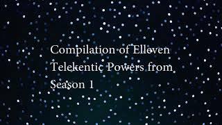 Stranger Things Eleven's Telekinetic Scenes Part 1 HD